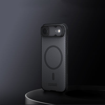 CamShield Pro Magnetic Case IP17 Air Transparent black — Nillkin