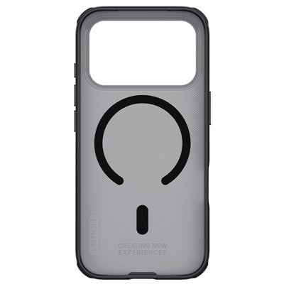 Super Frosted Shield Pro Magnetic Case IP17 Pro Transparent black — Nillkin
