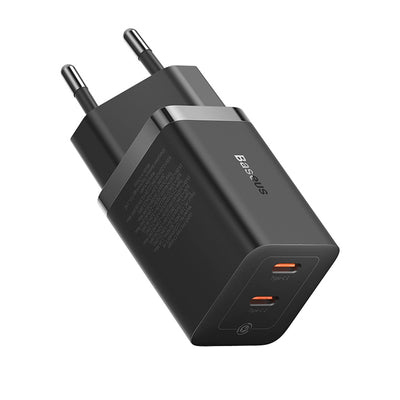 Baseus GaN5 Pro 40W 2xUSB-C Wall Charger - Black