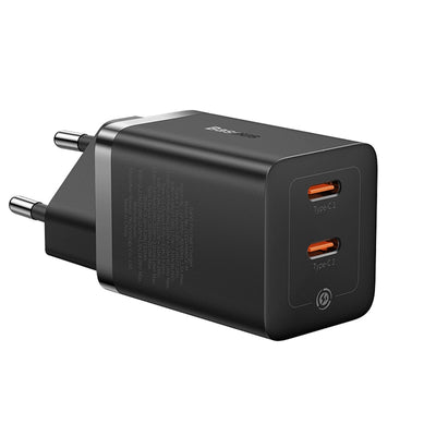 Baseus GaN5 Pro 40W 2xUSB-C Wall Charger - Black