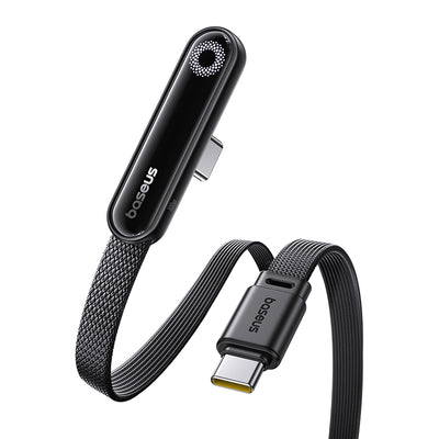 Baseus MVP 3 USB-C - USB-C 100W Cable Angled 1m - Black