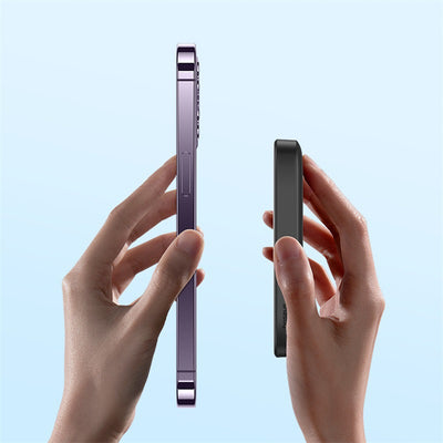 Baseus Magnetic Mini Air 6000mAh 20W Powerbank with Inductive Charging and Baseus Simple USB-C Cable (20V/3A) 30cm - Black