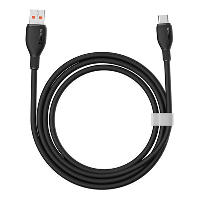Baseus Pudding Series 100W USB-A - USB-C Cable 2m - Black