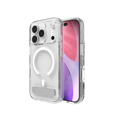 ZAGG Crystal Palace Snap KS MagSafe Case for iPhone 17 Pro - Clear