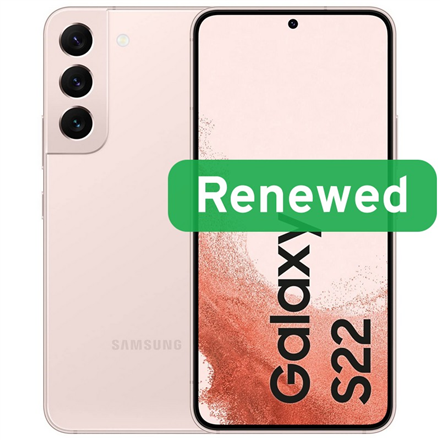 Samsung Renewed | Grade C | Galaxy s22 | 256 GB | Pink Gold | 5G | N