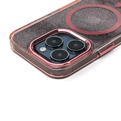 Glitter Case for Samsung Galaxy S26 Ultra, MagSafe Compatible - Pink — Hurtel