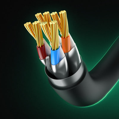 Baseus High Speed ​​Cat 8 40 Gb/s Ethernet cable 5 m - black