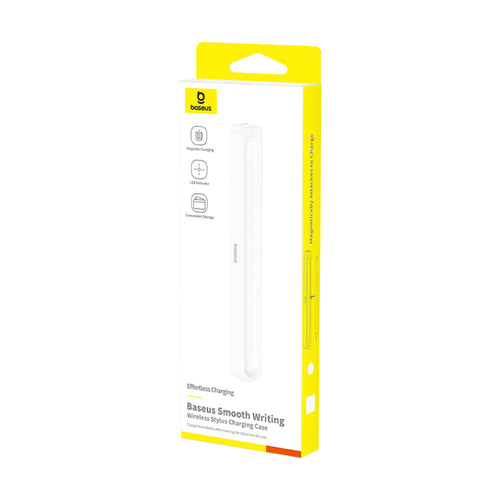 Baseus Smooth Writing Stylus Charging Case with Baseus Simple USB-C 3A Cable 30cm - White