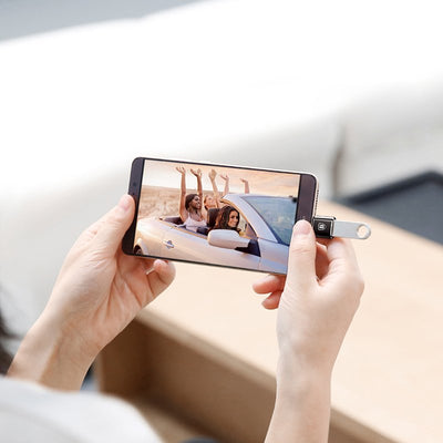 Baseus Mini USB-A to USB-C OTG Adapter - Black