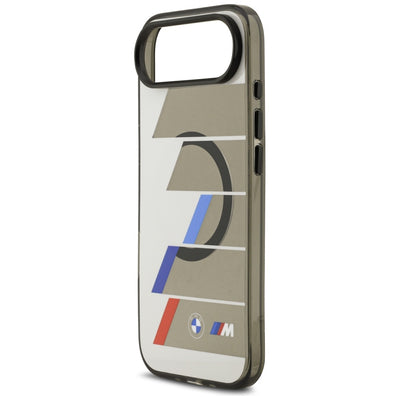 BMW M IML Metal Buttons Tricolor Lines MagSafe Case for iPhone Air - Gray