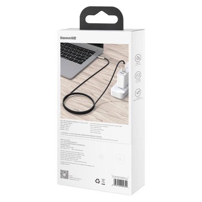 Cable USB-C to USB-C Baseus Cafule, 100W, 1m (black) - Product Image 9