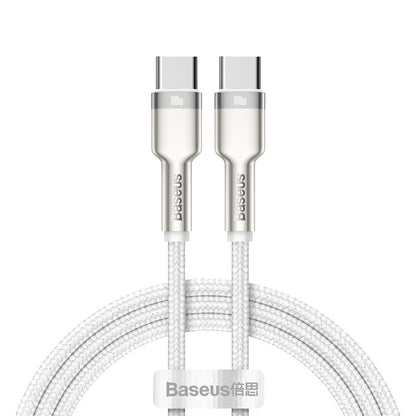 Cable USB-C to USB-C Baseus Cafule, 100W, 1m (white) - Product Image 2