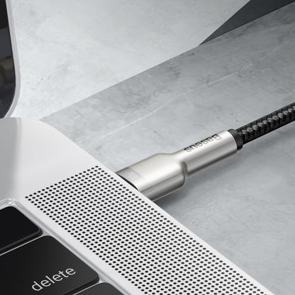 Cable USB-C to USB-C Baseus Cafule, 100W, 2m (black) - Product Image 7