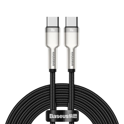 Cable USB-C to USB-C Baseus Cafule, 100W, 2m (black) - Product Image 2