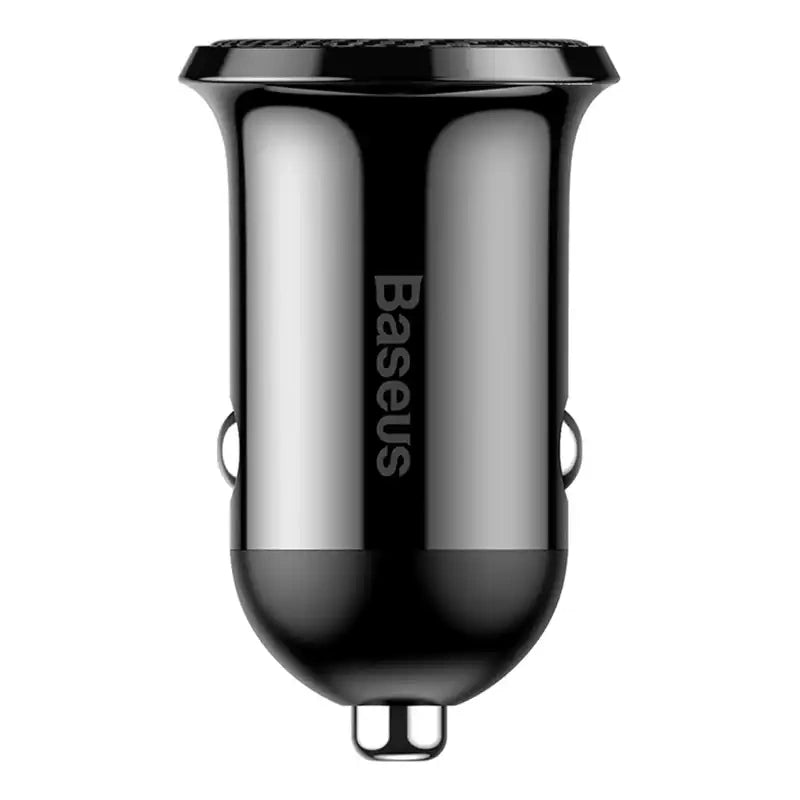 Ładowarka samochodowa Baseus Grain Pro 2x USB 4.8A (czarna) - Product Image 1
