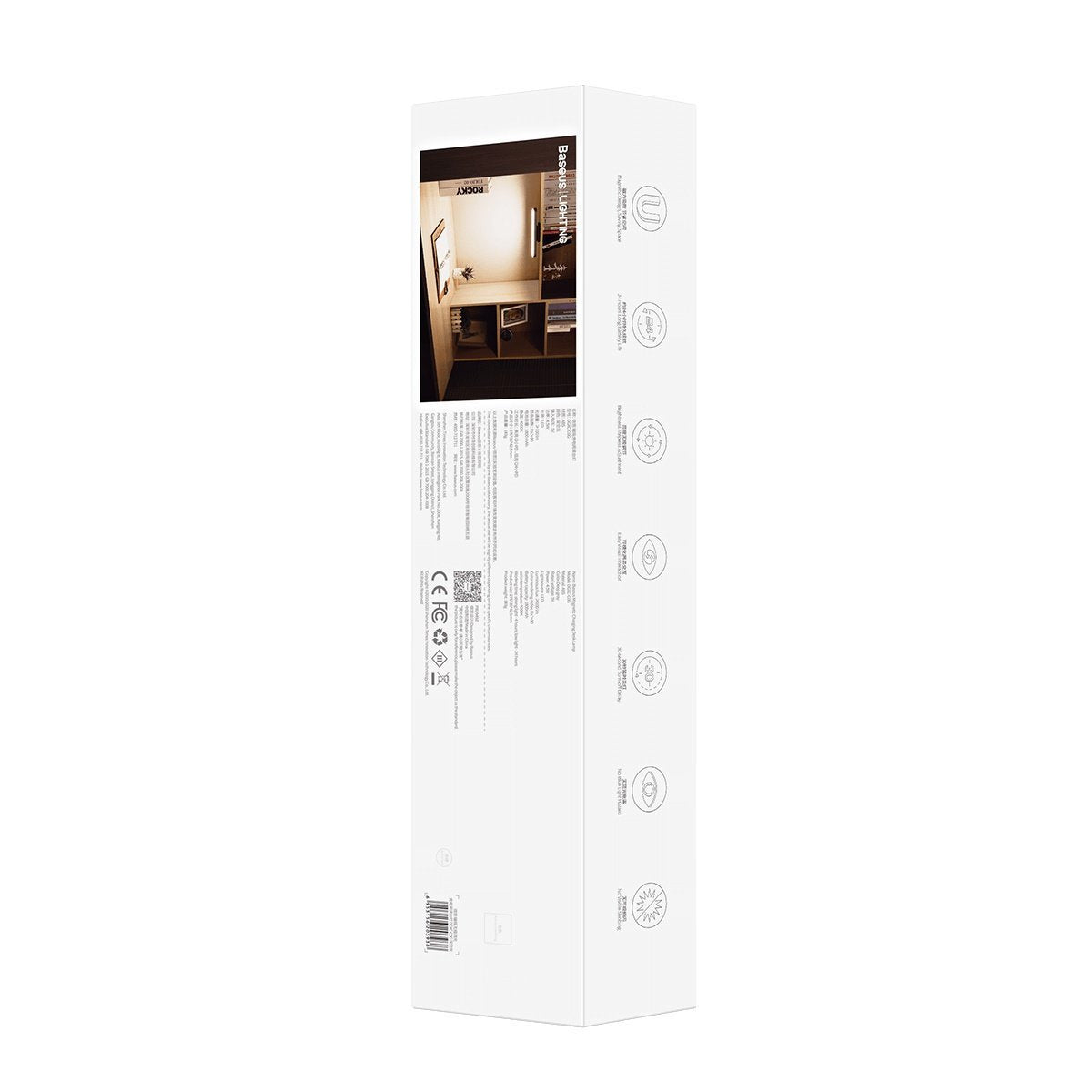 Lamp Baseus Magnetic Stepless, with a touch panel (grey) - Product Image 13