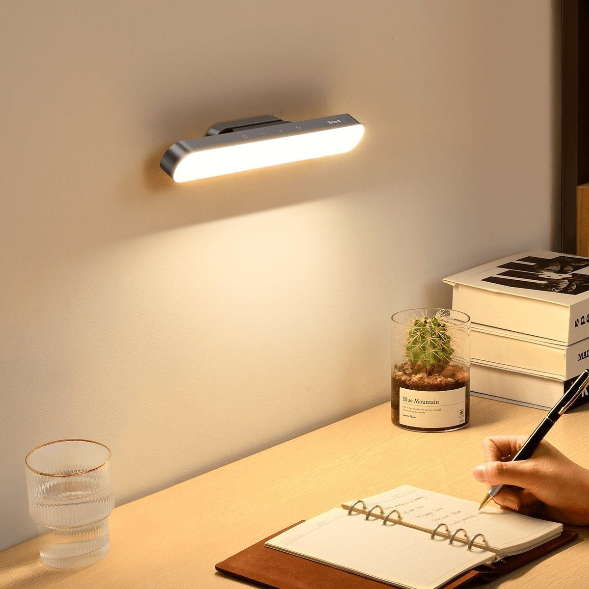 Lamp Baseus Magnetic Stepless, with a touch panel (grey) - Product Image 8