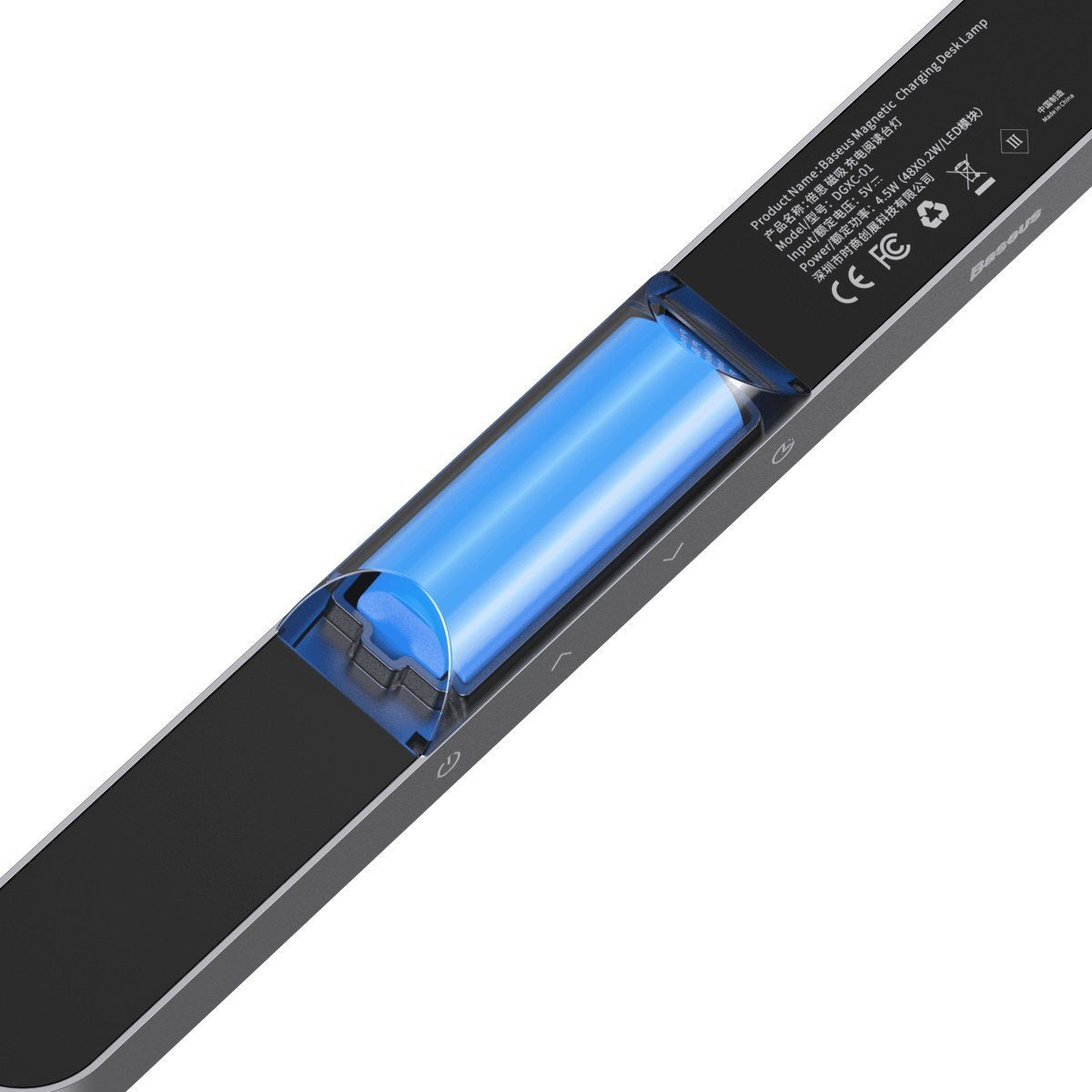 Lamp Baseus Magnetic Stepless, with a touch panel (grey) - Product Image 5