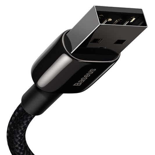 Baseus Tungsten Gold Cable USB to iP 2.4A 1m (black) - Product Image 2