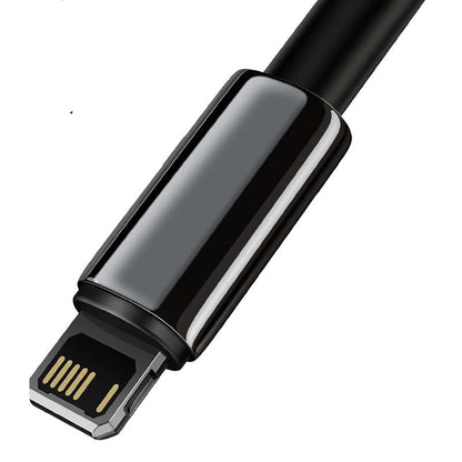 Baseus Tungsten Gold Cable USB to iP 2.4A 1m (black) - Product Image 6