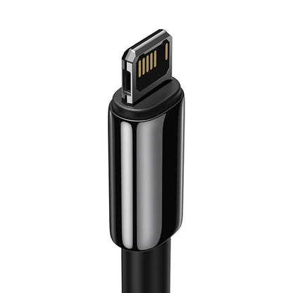 Baseus Tungsten Gold Cable USB to iP 2.4A 2m (black) - Product Image 3