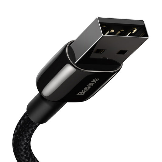 Baseus Tungsten Gold Cable USB to iP 2.4A 2m (black) - Product Image 2