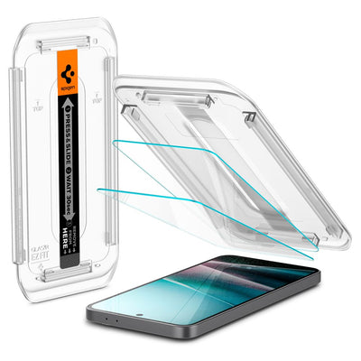 Spigen Glas.TR "Ez Fit" Tempered Glass 2-pack for Samsung Galaxy A36 5G - Transparent