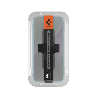 Spigen Glas.tR EZ Fit Tempered Glass for iPhone 13 / 13 Pro / 14 / 16e