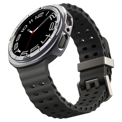 Spigen Bezel Tune Pro Pilot Cover for Samsung Galaxy Watch 8 44mm - Silver