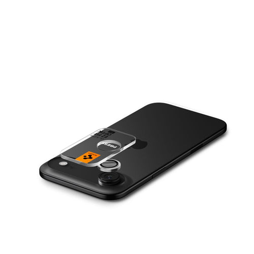 Spigen Optik Pro GLAS.TR ”EZ FIT” Camera Cover 2-pack for iPhone Air - Silver