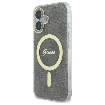 IML 4G MagSafe Case for iPhone 16 - Brown — Guess