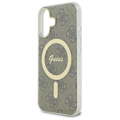 IML 4G MagSafe Case for iPhone 16 - Brown — Guess