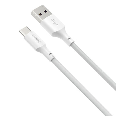 Baseus 2x USB-A - USB Type C cable fast charging Quick Charge 40 W 5 A 1.5 m - white (TZCATZJ-02)