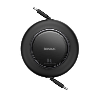 Baseus Free2Pull Mini 100W Retractable USB-C Cable - USB-C 2m - Black