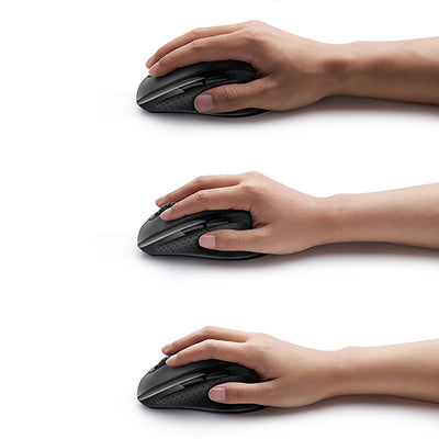 Ugreen Wireless Ergonomic Optical Mouse - Black