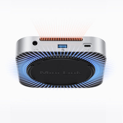 Orico MiniLink 9-in-1 Docking Station with M.2 SSD Hard Drive Bay - Silver