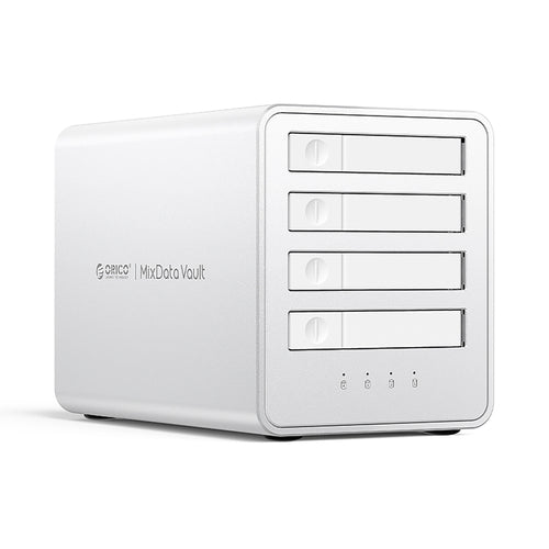 Orico 8848RC3 DAS Series 4-bay 2.5" HDD/SSD/M.2 SATA/mSATA Disk Array - White