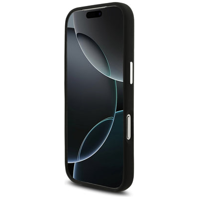 AMG Silicone Oversize Rhombs MagSafe Case for iPhone 17 Pro - Black — Mercedes