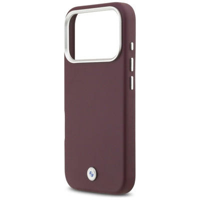 BMW Sign Full Wrapped Metal MagSafe Case for iPhone 17 Pro - Red