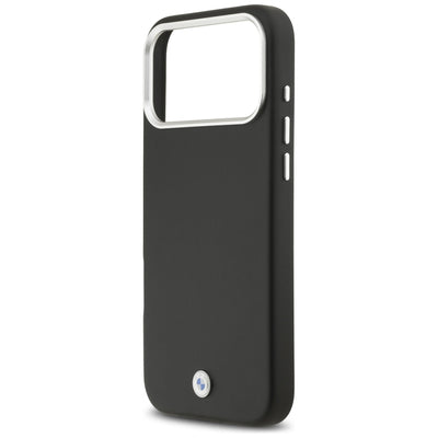 BMW Sign Full Wrapped Metal MagSafe Case for iPhone 17 Pro Max - Black