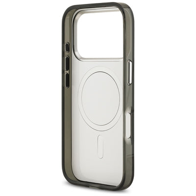 Karl Lagerfeld IML Aquarelle Karl &amp; Logo MagSafe Case for iPhone 17 Pro - Black