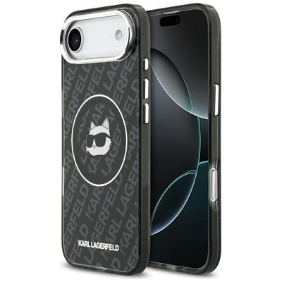 Karl Lagerfeld IML Choupette Head Logo MagSafe iPhone Air Case - Black