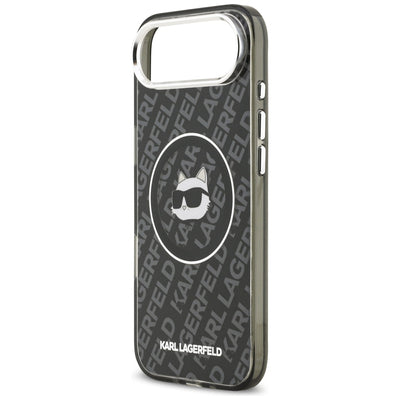Karl Lagerfeld IML Choupette Head Logo MagSafe iPhone Air Case - Black