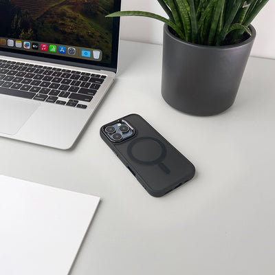 MagSafe Compatible Fashion Case for Samsung Galaxy A57 - Black — Hurtel
