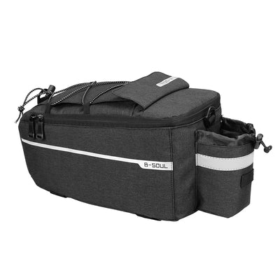 WYA26Y0S Thermal Bike Pannier Bag with Shoulder Strap - Black — Hurtel