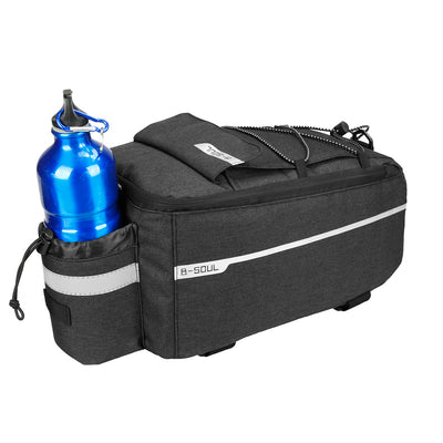 WYA26Y0S Thermal Bike Pannier Bag with Shoulder Strap - Black — Hurtel
