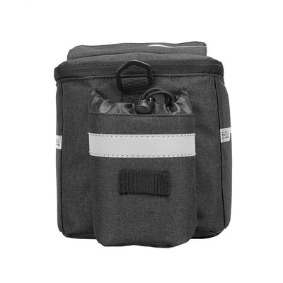 WYA26Y0S Thermal Bike Pannier Bag with Shoulder Strap - Black — Hurtel
