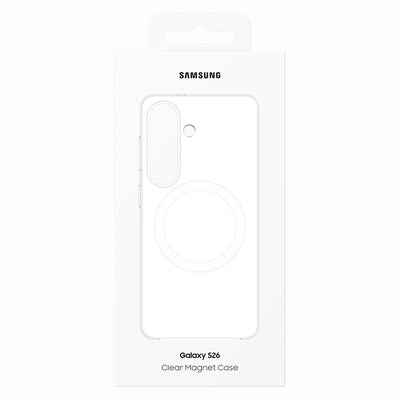 Samsung Clear Magnet Case for Samsung Galaxy S26 compatible with MagSafe - transparent