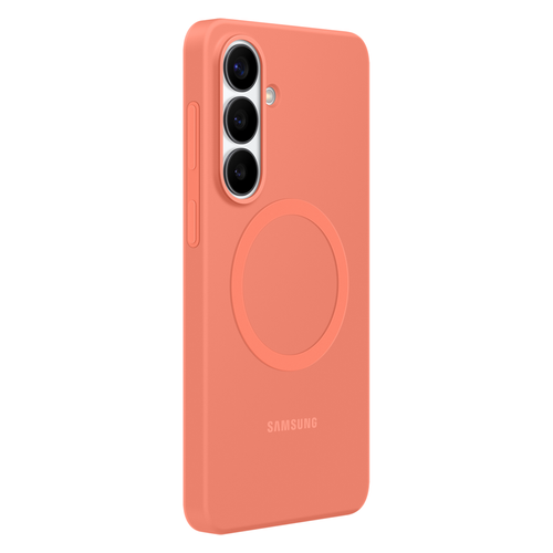 Samsung Silicone Magnet Case for Samsung Galaxy S26, MagSafe Compatible - Red