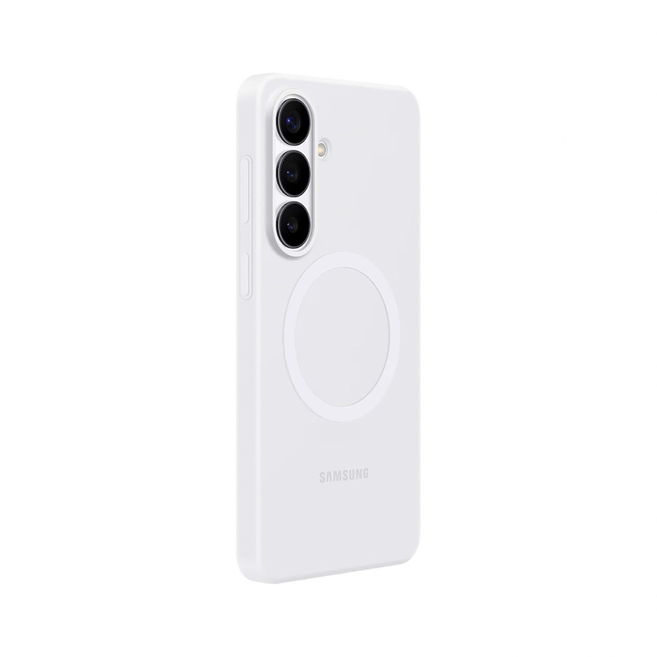 Samsung Silicone Magnet Case for Samsung Galaxy S26, MagSafe Compatible - White
